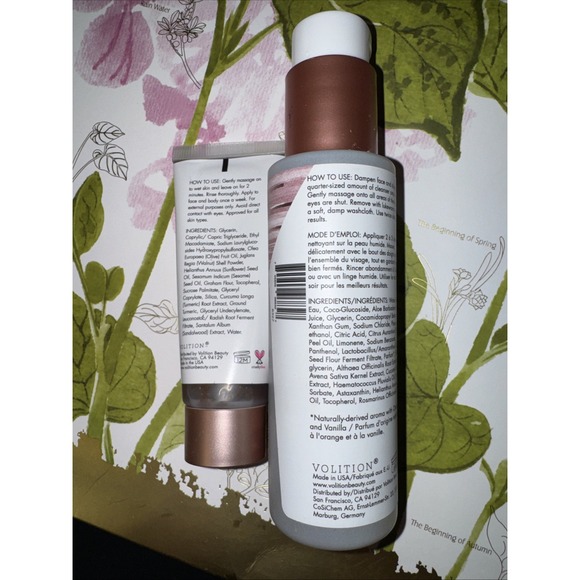 VOLITION BEAUTY Orangesicle Balancing Cleanser Brightening Polish Face Full Size - Picture 6 of 8